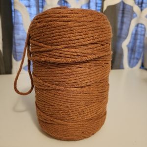Rust Colored Macrame Cord 3mm Spool
